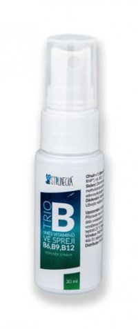 Nové složení Trio B - kombinace vitaminů B6, B9, B12 ve spreji